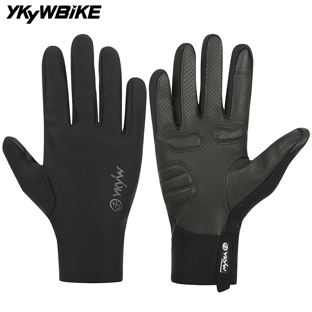 Cycling Glove Padded - YKYWBIKE サイクリンググローブ フルフィンガー 0-15 ° C