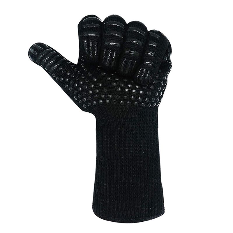 耐熱バーベキュー手袋セットは、屋外でのベーキング、グリル、ロ - Heat Resistant Glove のレビューと価格