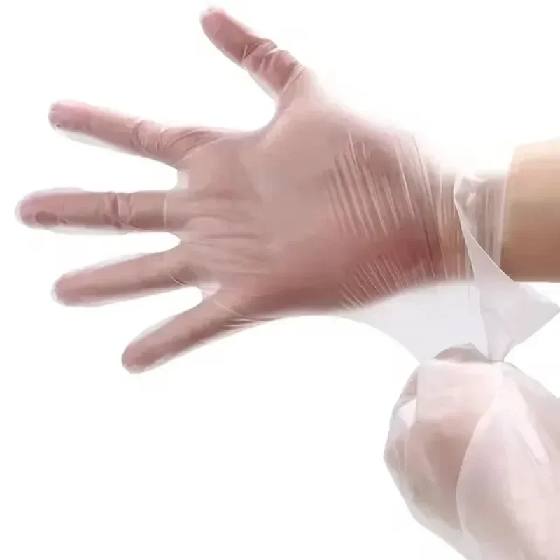 100/200 個食品グレード使い捨て手袋ポータブルノンスリ - Latex Disposable Glove のレビューと価格