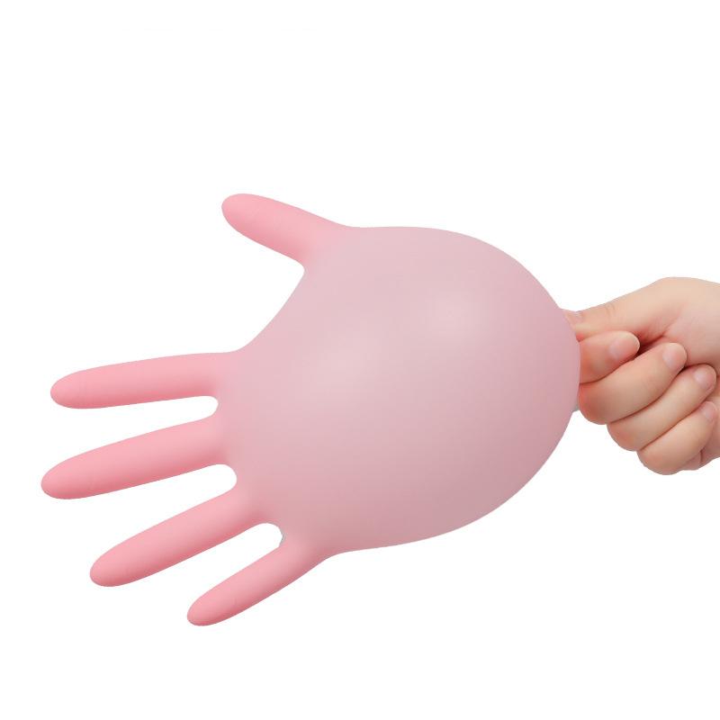 20/50/100 個ピンクニトリル手袋使い捨てラテックス手 - Nitrile Mechanic Glove のレビューと価格