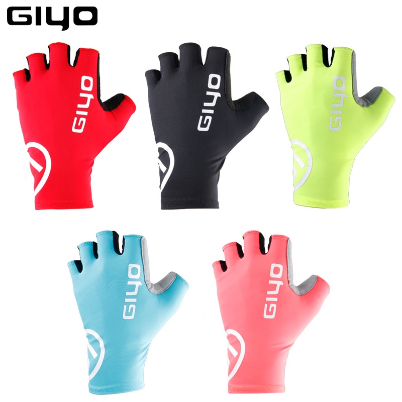 Giyo ブレーキ風サイクリングハーフフィンガーグローブ滑り - Cycling Glove Padded のレビューと価格